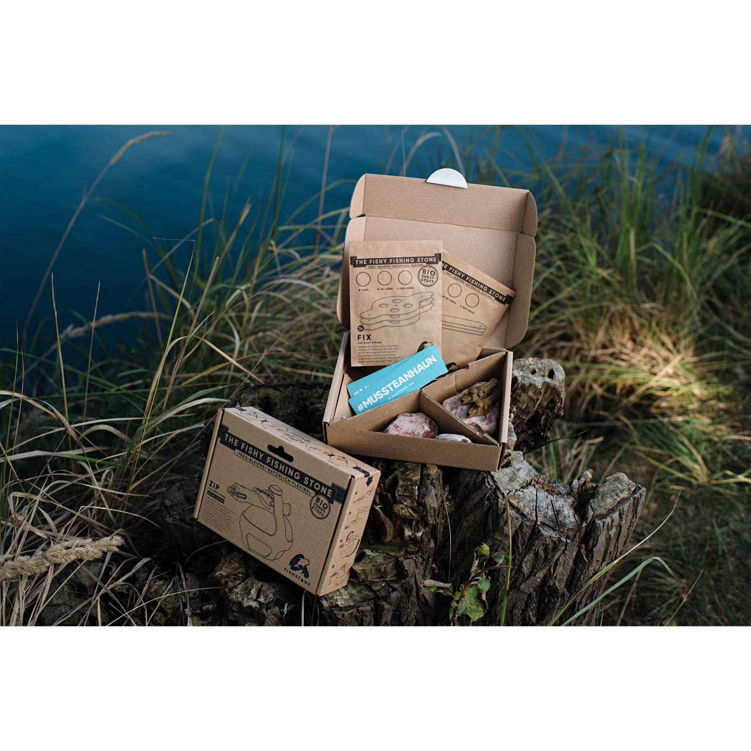 FISHSTONE Steinmontage Zip Kit (rocky) 