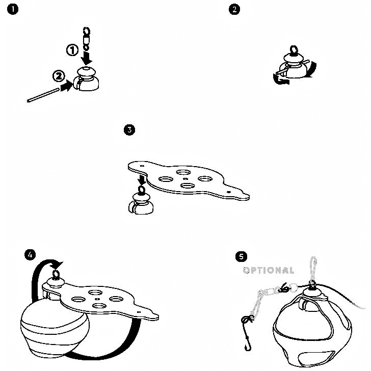 FISHSTONE Universalmontage Loop-Kit (veggie) 