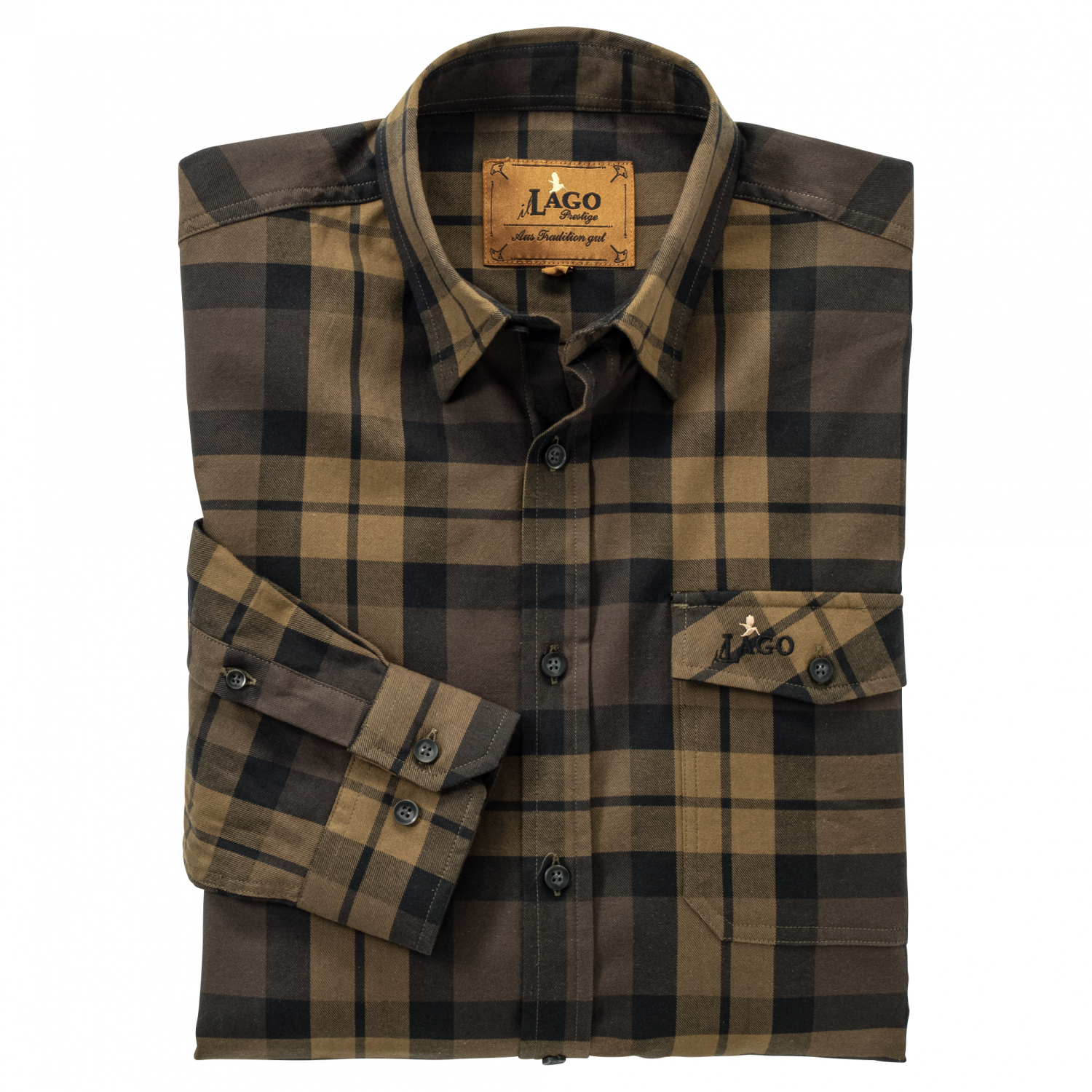 il Lago Prestige Herren Outdoorhemd 
