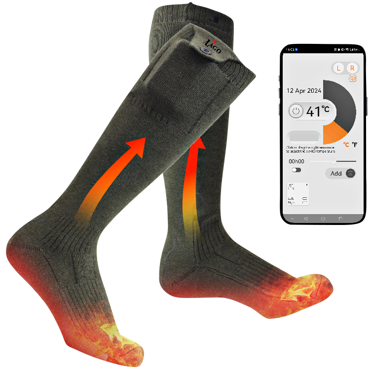 il Lago Red Level Unisex Heizsocken Flex Pro X 