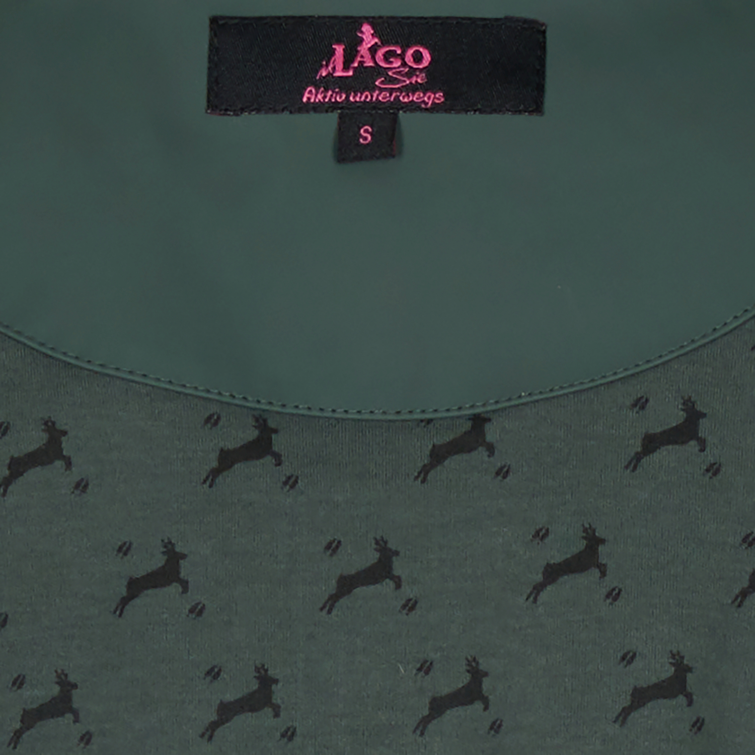 il Lago Sie Damen Ultrasoft Regenjacke Hirschlein 