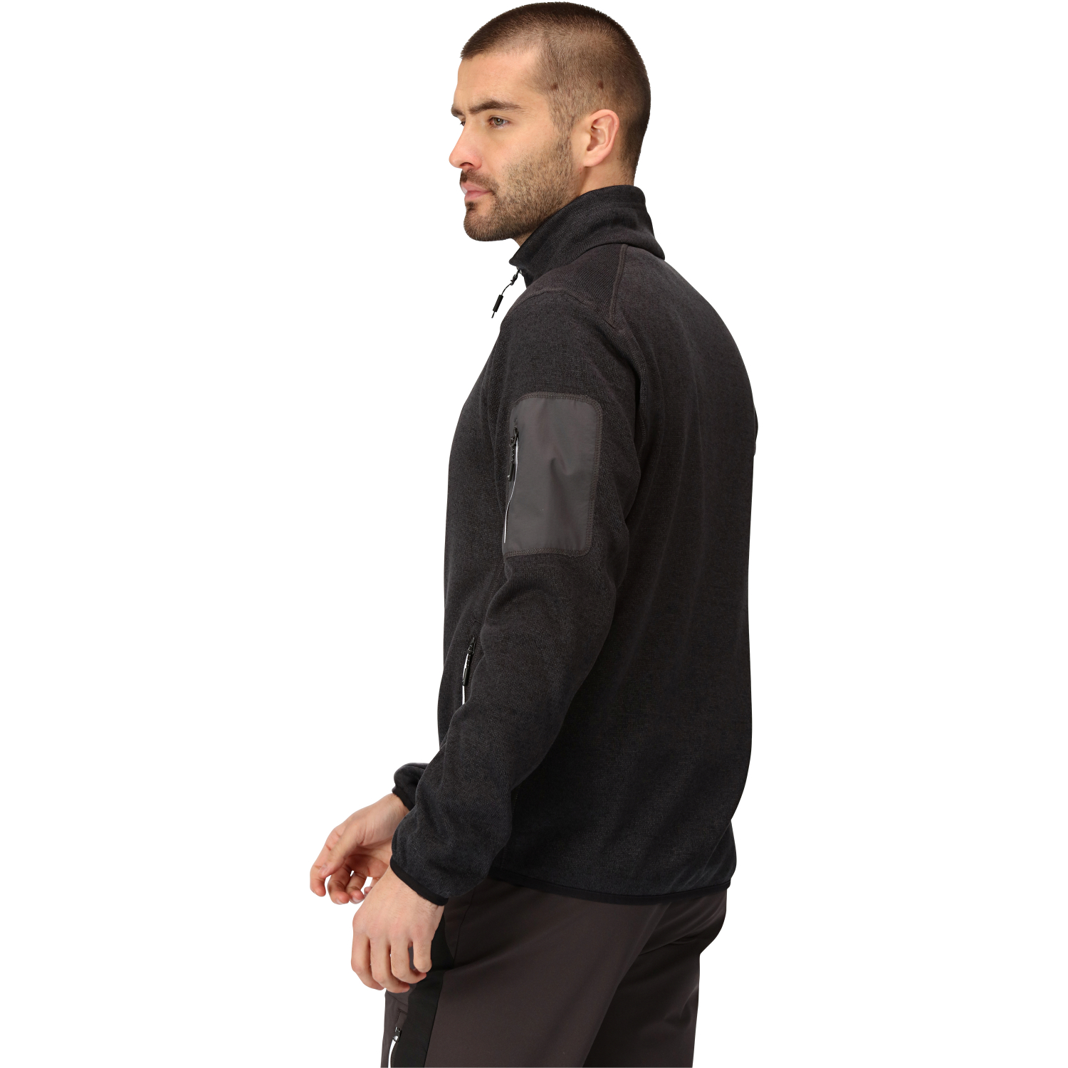 Regatta Herren Fleecejacke Newhill (grau) 