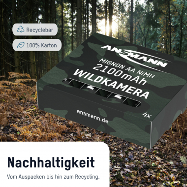 Ansmann NiMH Akku Mignon AA 2100 mAh maxE