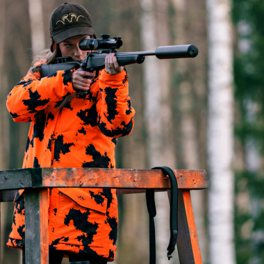 Blaser Janina Daunen WP Jacke Damen (Blaze Orange Camo)