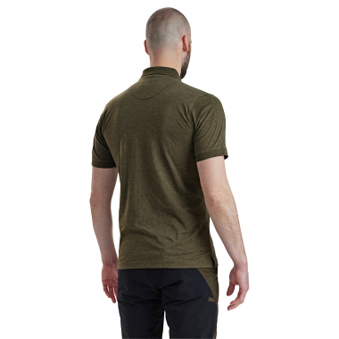 Deerhunter Gunnar Polo Hemd Herren (Adventure Green Melange)
