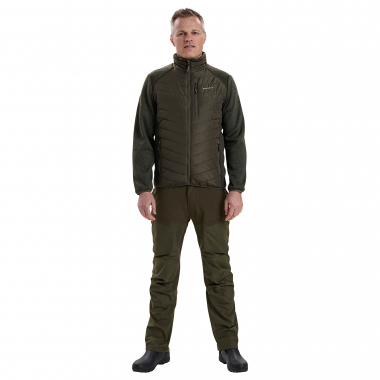Deerhunter Herren Moor wattierte Jacke Herren, mit Strick (Timber)