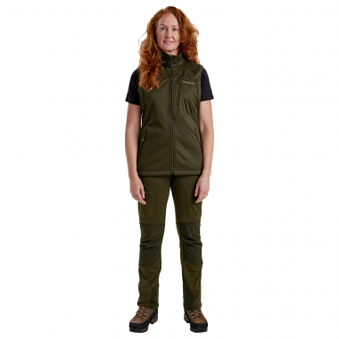 Deerhunter Lady Excape Softshell Weste Damen (Art Green)