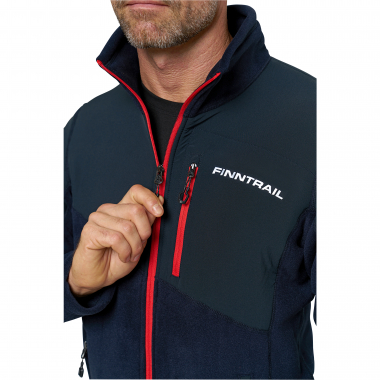 Finntrail POLAR JACKET Black Thermojacke