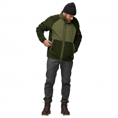 Fjällräven Vardag Pile Jacket M Herren (Deep Forest-Laurel Green)