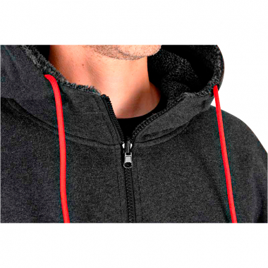 Fox Rage Herren Reversible Sherpa Hoody Herren (Black)