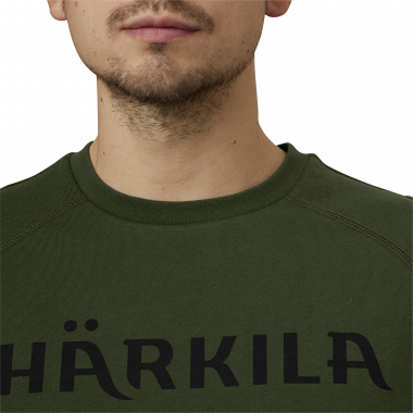 Härkila Herren 2er Set Logo T-Shirt (grün/grau)