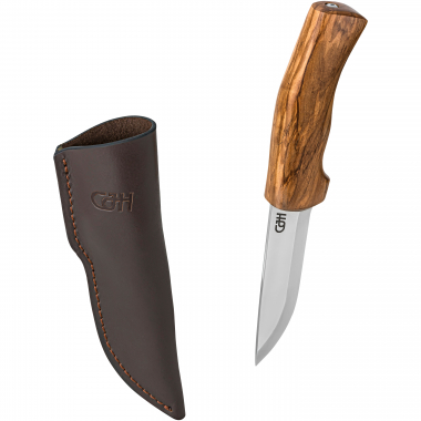 Herbertz Outdoormesser Olivenholz