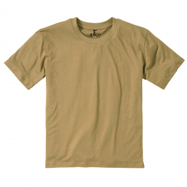 il Lago Basic 3er Set: T-Shirts Herren (Oliv/Beige/Braun)