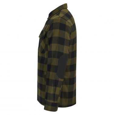 Il Lago Hemd Boreal Check Herren (Oliv/Schwarz)