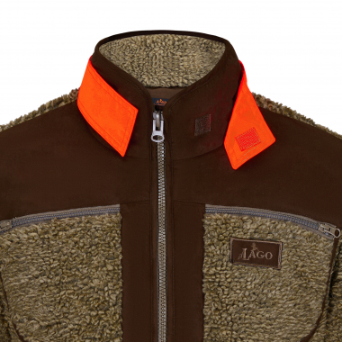 il Lago Prestige Faserpelzjacke Hakon Herren (Oliv)