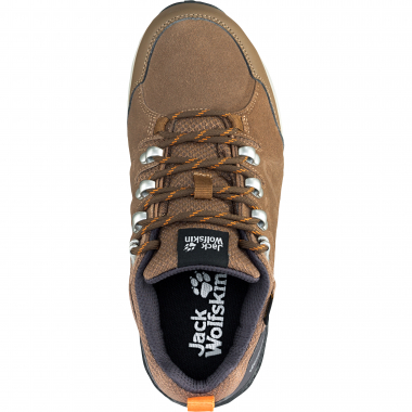 Jack Wolfskin Refugio Texapore Low W Damen (Brown/Apricot)