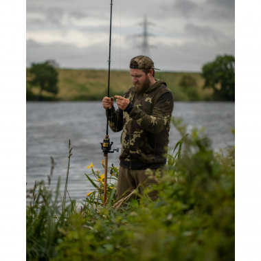Korda Team Korda Zip Hoodie (Dark Camo)