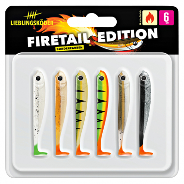 Lieblingsköder Gummifisch Barschköder (6 cm)