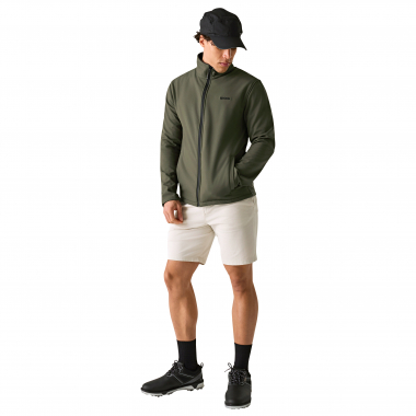 Regatta Cera V windfeste Softshell-Walkingjacke Herren (Dark Khaki)