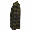 Il Lago Hemd Boreal Check Herren (Oliv/Schwarz) 