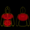 il Lago Red Level Herren Beheizbarer Hoodie Feuerland 