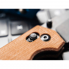 Magnum Rockstub Brown Micarta EDC 