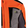 PSS X-treme Vectran Forstjacke Herren (Neonrot/Grau) 