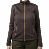 Seeland Emily Fleece Jacket Women Damen (Dark Brown) 
