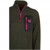Univers Fleecepullover mit Rollkragen 