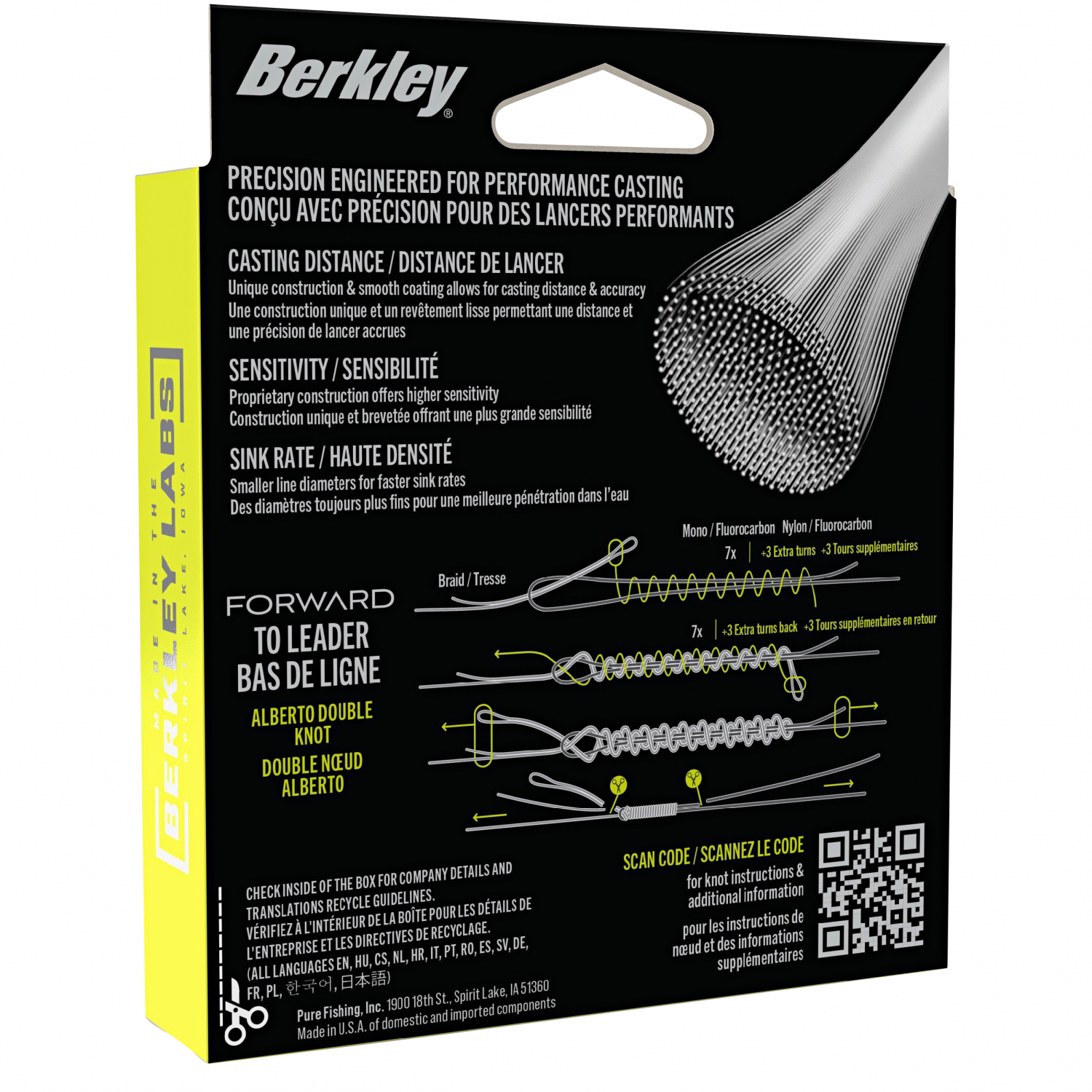 Berkley Forward (Low Vis Green, 300 m) 