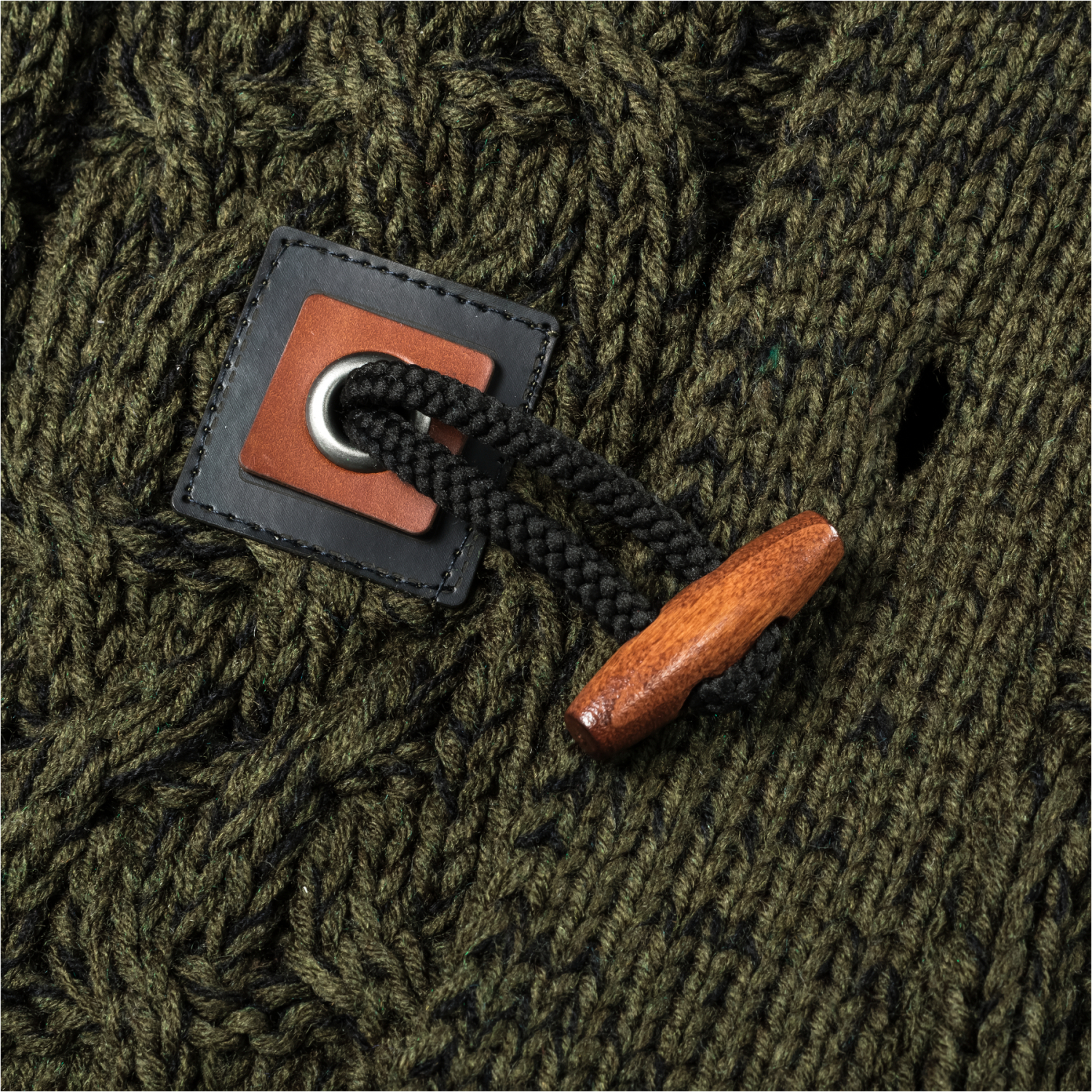 CIT Herren Winter Strickjacke (mit Kapuze) 