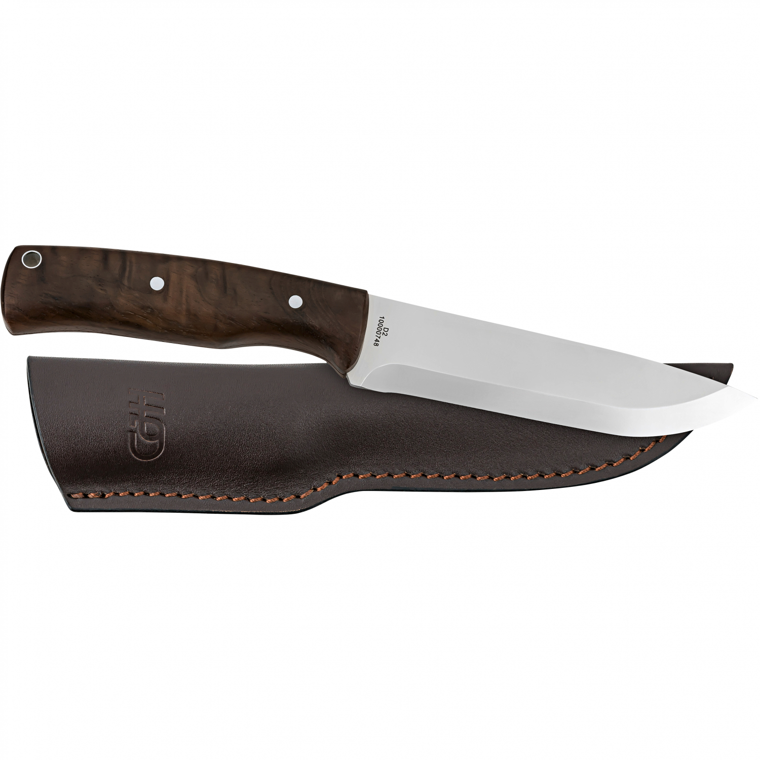 CJH Outdoormesser Walnussholz 