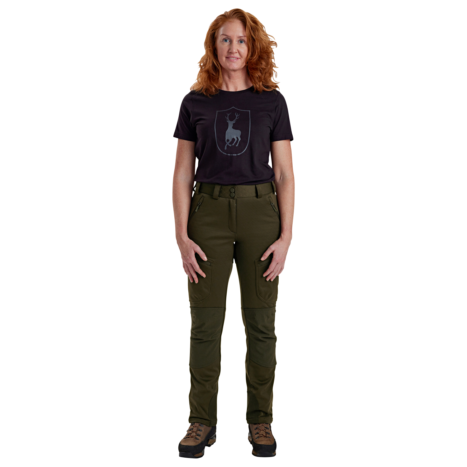 Deerhunter Damen Excape Softshell Hose 