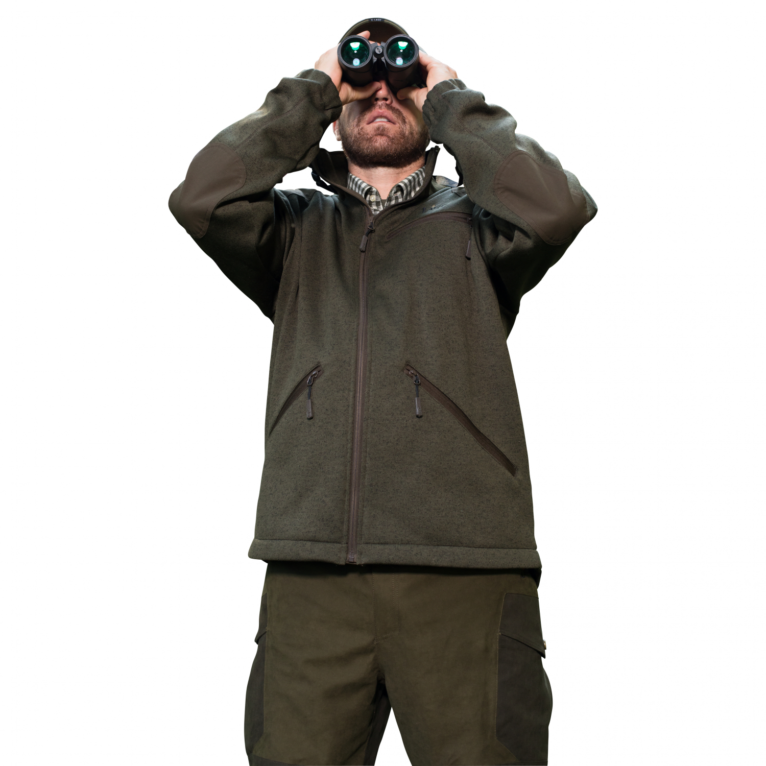 il Lago Prestige Herren Strickfleecejacke Bennet 
