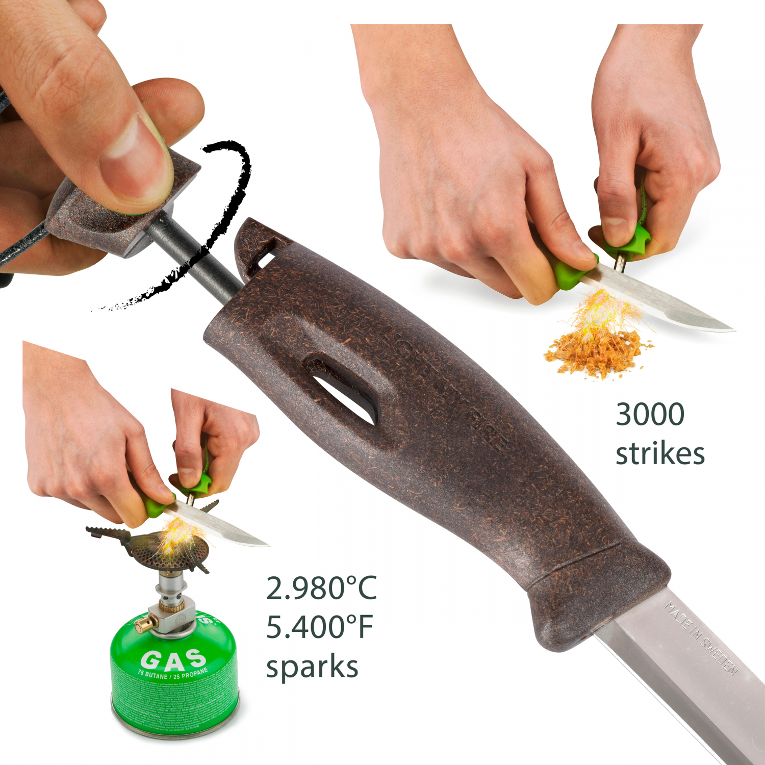 Light My Fire Schweden Messer (inkl. Feuerstahl) 