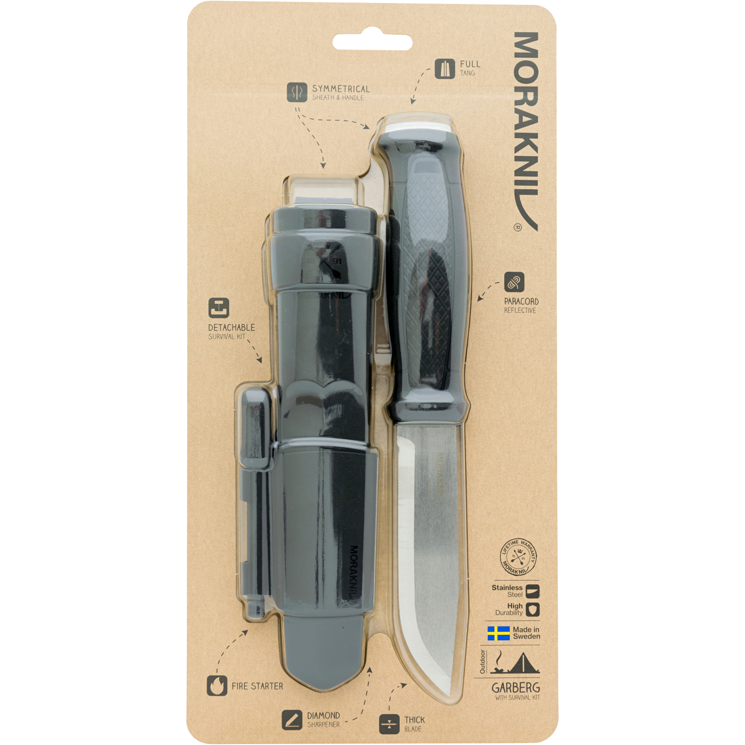 Morakniv Survival-Messer-Kit Garberg 