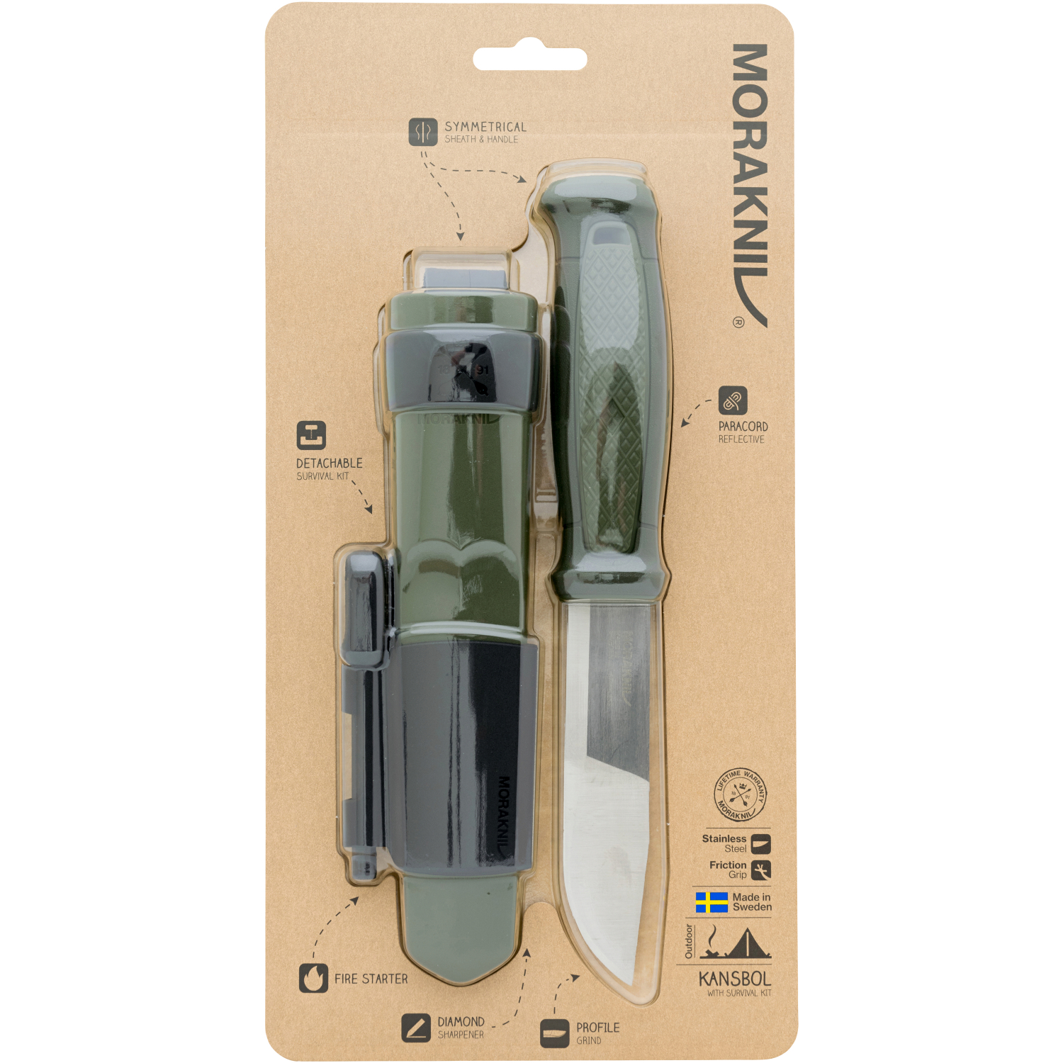Morakniv Survival-Messer-Kit Kansbol 