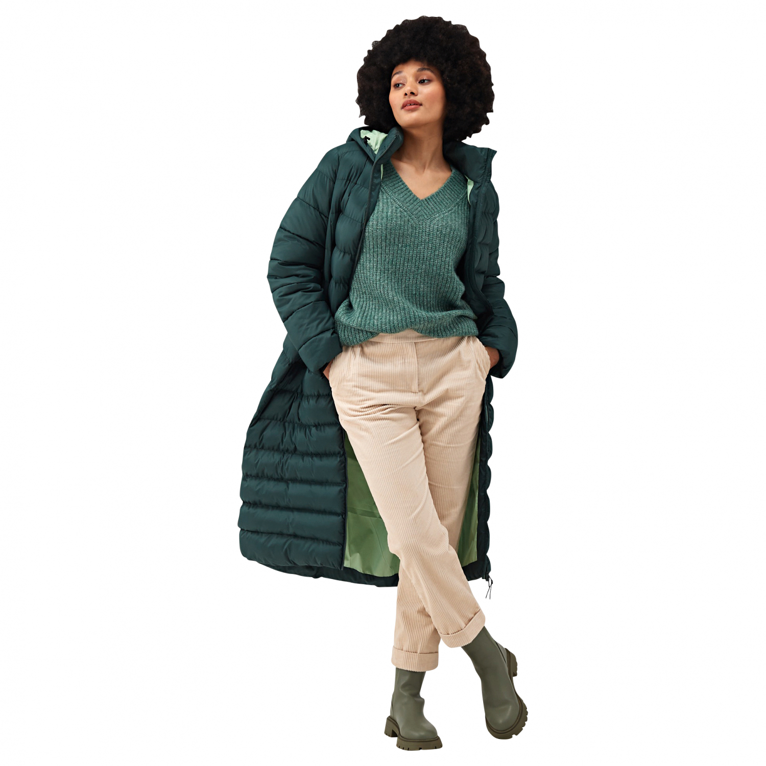 Regatta Damen Jacke Elender (dunkelgrün) 
