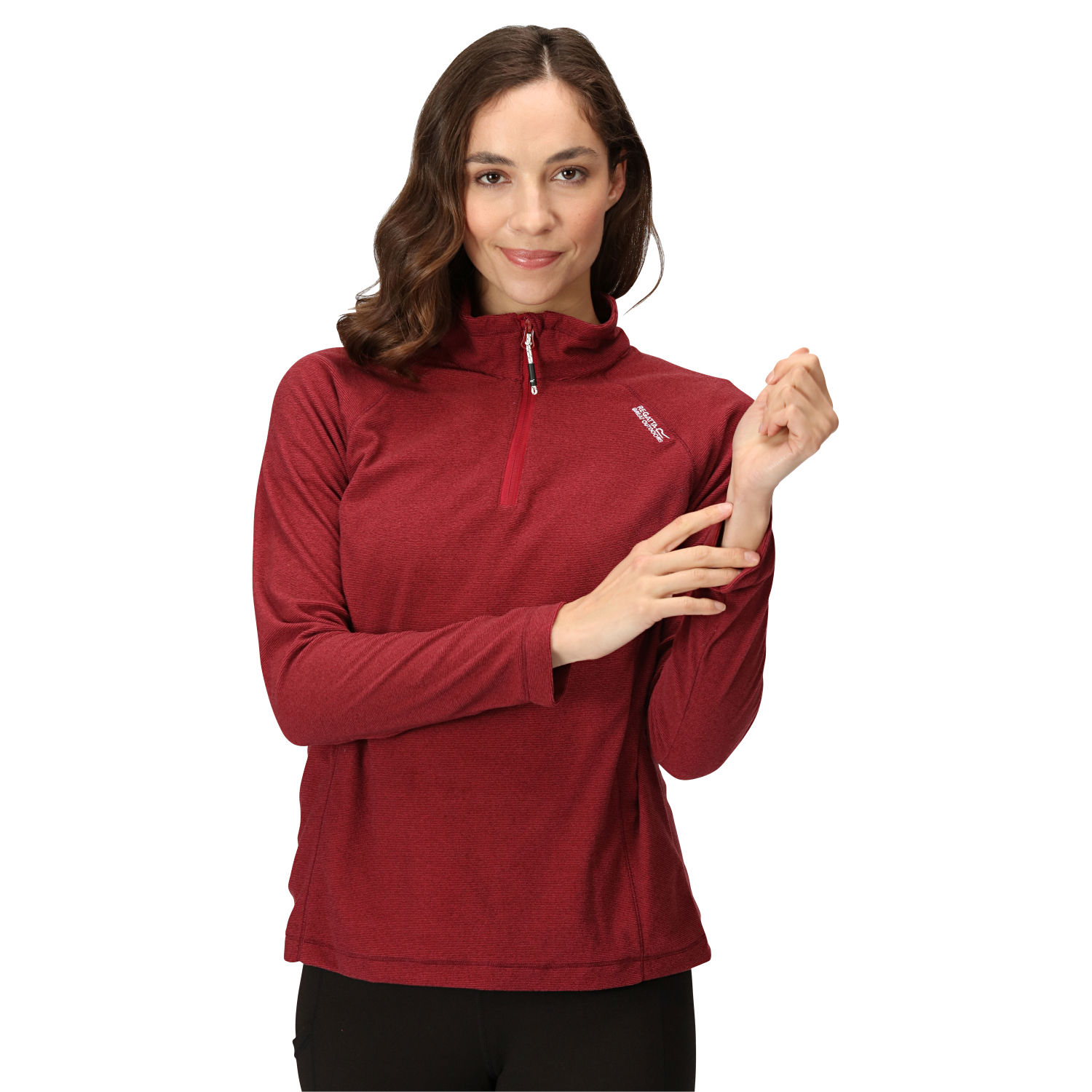 Regatta Fleece-Pullover Montes (rot) 