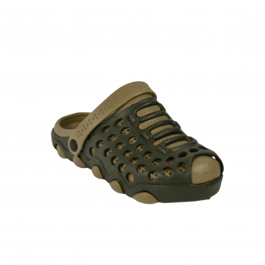Almwalker EVA Schlappen Wild Summer Unisex (Oliv/Ocker)