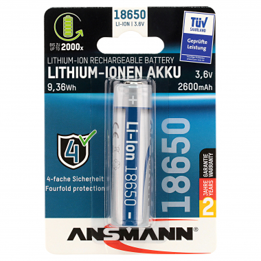 Ansmann Li-Ion-Akku (18650)