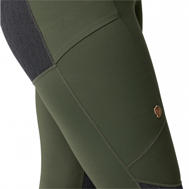 Fjällräven Damen Abisko Trekking Tights (Deep Forest)