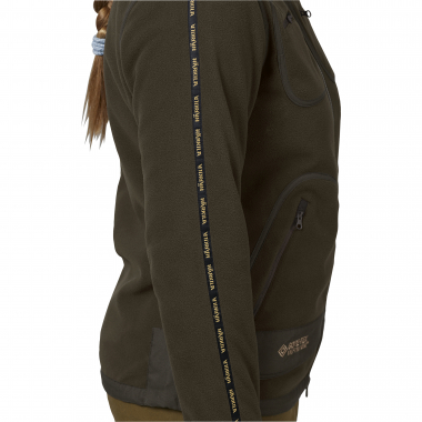 Härkila Kamko Fleece Jacket Damen (Brown/Red)
