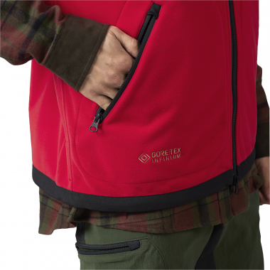 Härkila Kamko Fleece Waistcoat Herren (Brown/Red)