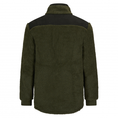 Il Lago Wende-Faserpelzjacke Bergfjord LTX Herren (Dunkel Oliv/phantomX Orange Blaze)