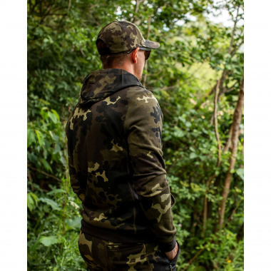 Korda Team Korda Zip Hoodie (Dark Camo)