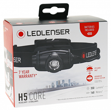 Led Lenser Stirnlampe H5 Core (Batterie-Version)