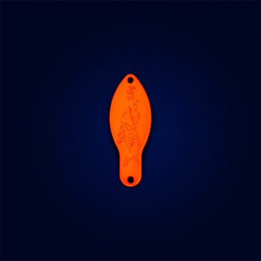 Probaits Wenom Spoon 2,5 g - Split | Firecracker (Glow)