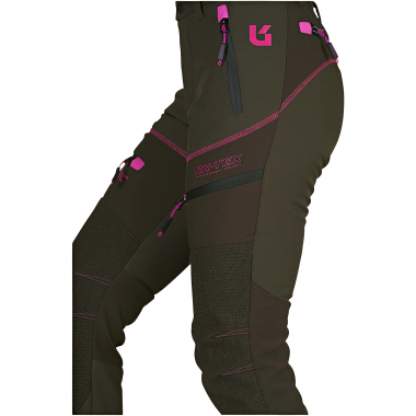 Univers San Gottardo U-Tex Hunting Trousers Damen (Oliv/Pink)