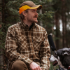 Pinewood Herren Flanell Hemd Härjedalen (Oliv) 